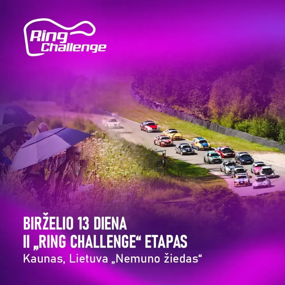 II RING CHALLENGE etapas - GRĮŽTAM NAMO Į KAČERGĄ