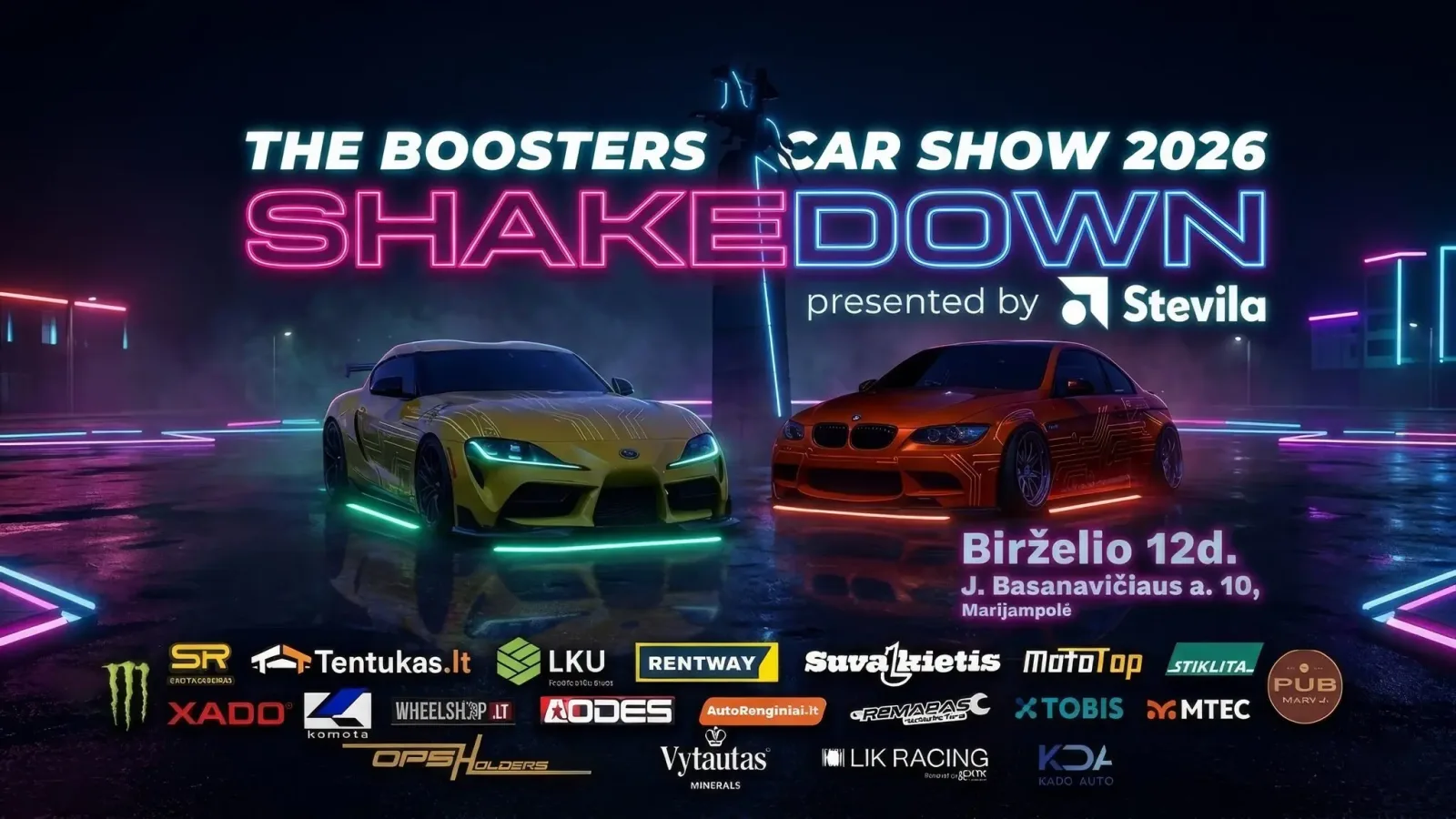 TBCS 2026 presented by Stevila SHAKEDOWN