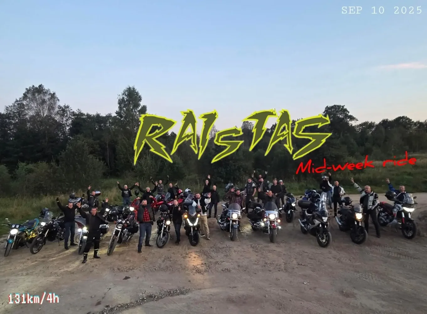 Raistas Mid Week Ride 06-24