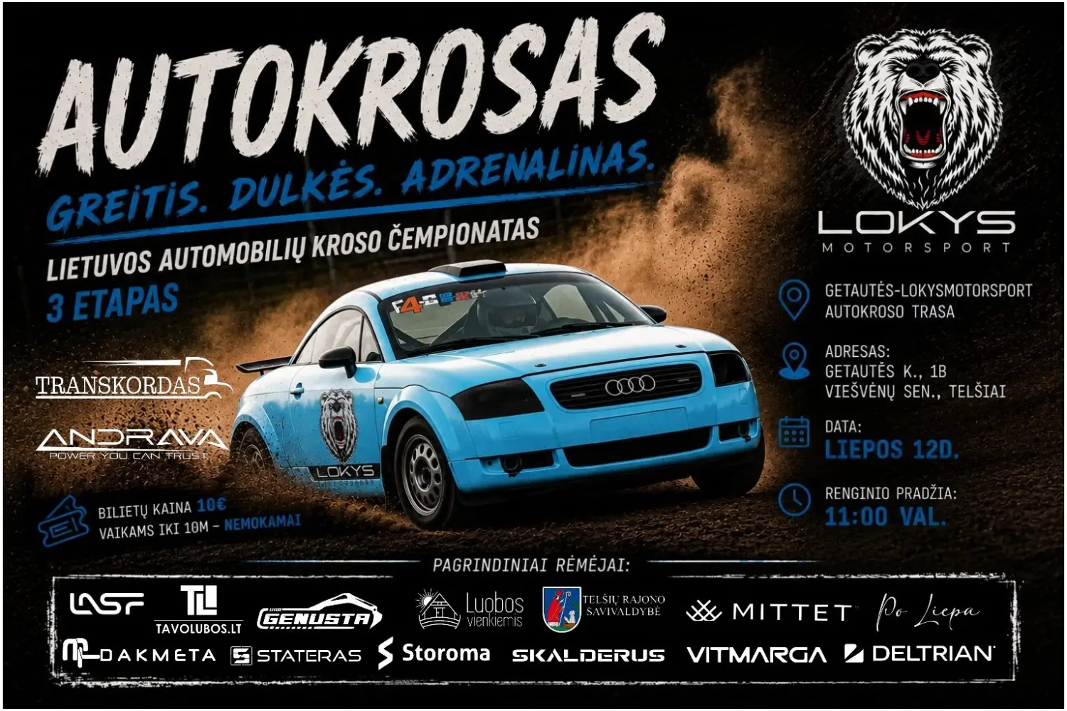2026 m. Lietuvos automobilių kroso čempionato III etapas