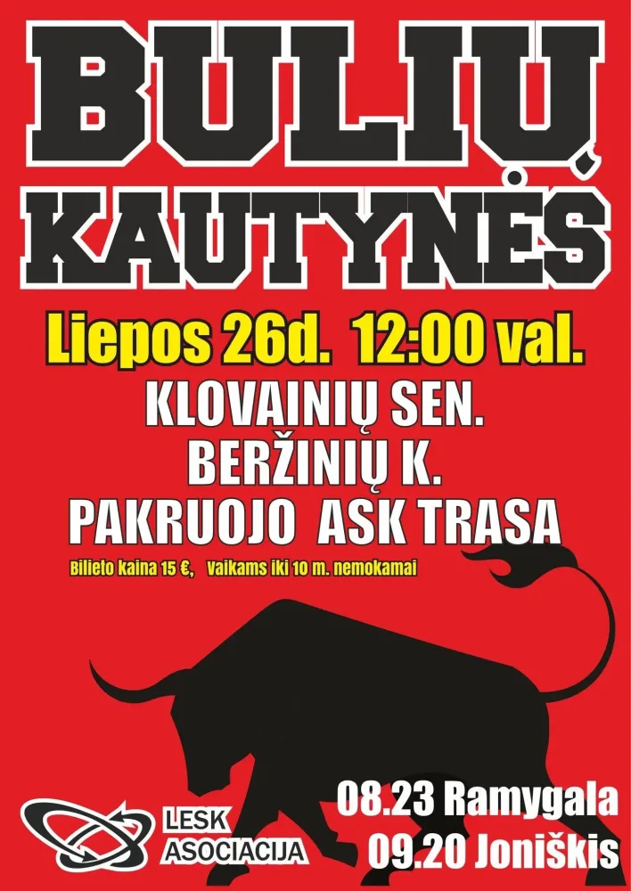 Bulių kautynės 26-07-26