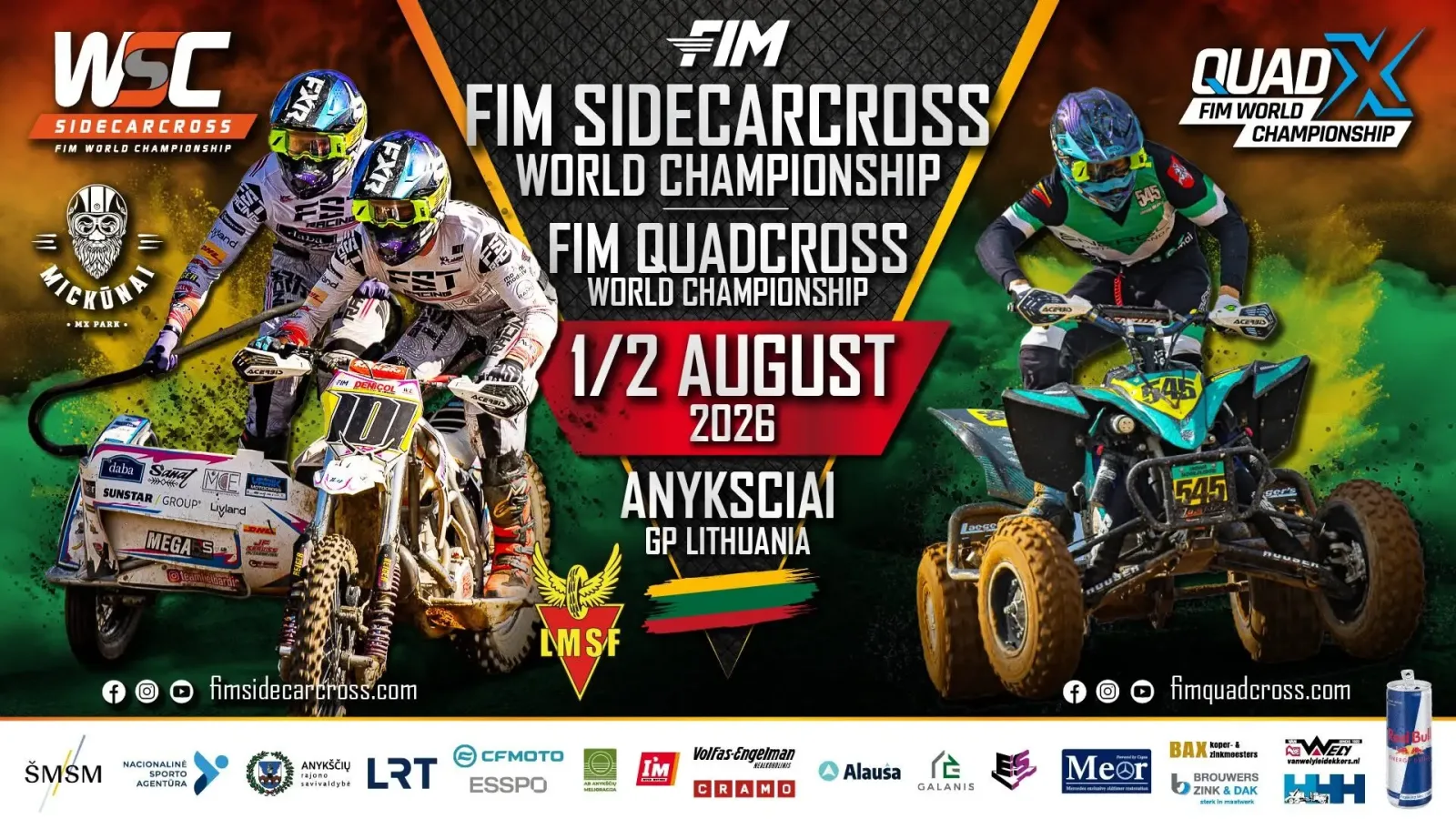 Lietuvoje pirmą kartą Pasaulio motokroso čempionatas!