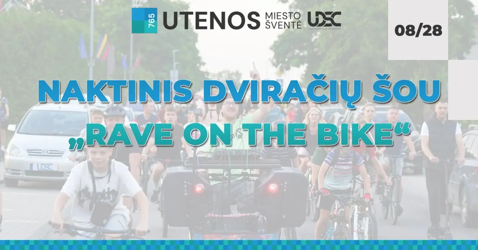 NAKTINIS DVIRAČIŲ ŠOU „RAVE ON THE BIKE“