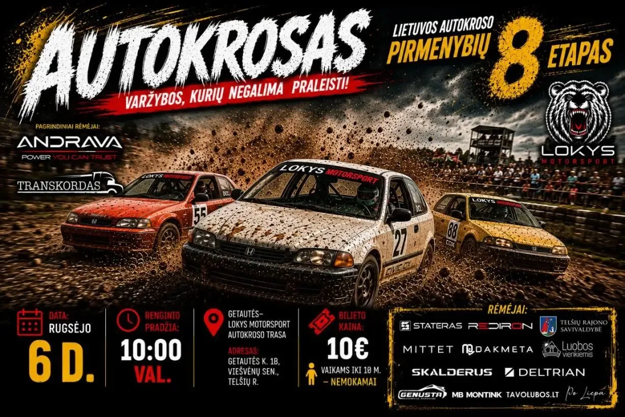 LIETUVOS AUTOMOBILIŲ KROSO PIRMENYBIŲ VIII ETAPAS