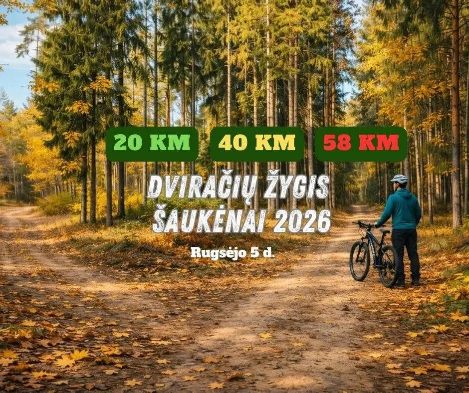 Dviračių Žygis Šaukėnai