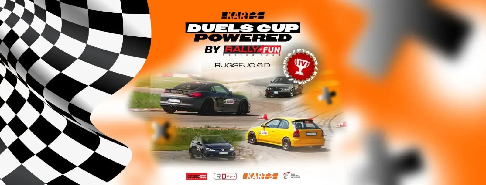 KART3 DUELS CUP powered by Rally4fun IV etapas