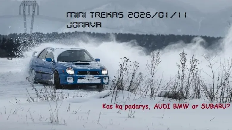Mini trekas + trosų dvikova