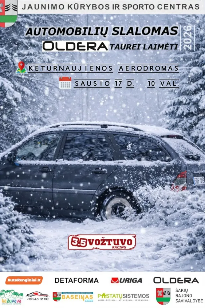 Žiemos slalomas "Oldera” taurei laimėti #1