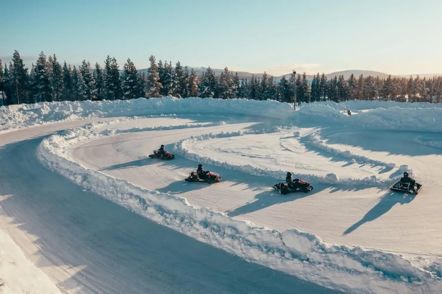 Kartingai ant ledo