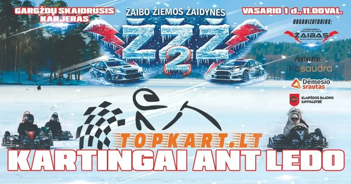 Kartingai ant ledo 2