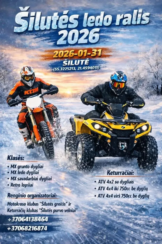 ŠILUTĖS LEDO RALIS 2026
