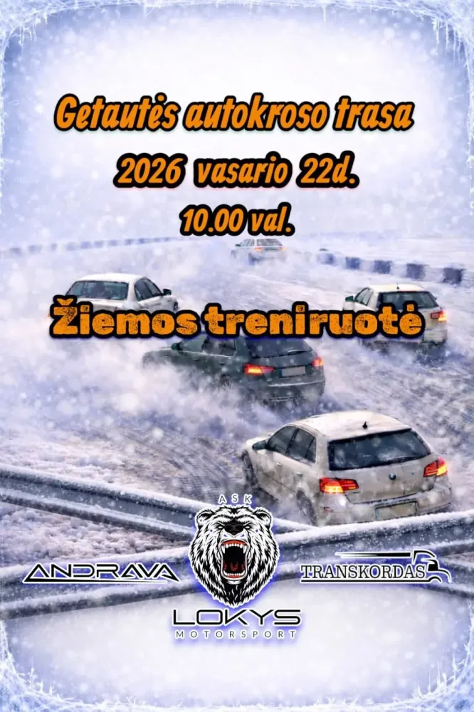 Lokys Motorsport Žiemos treniruotė