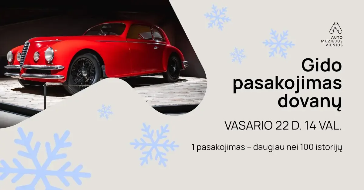 Dovanojamas gido pasakojimas