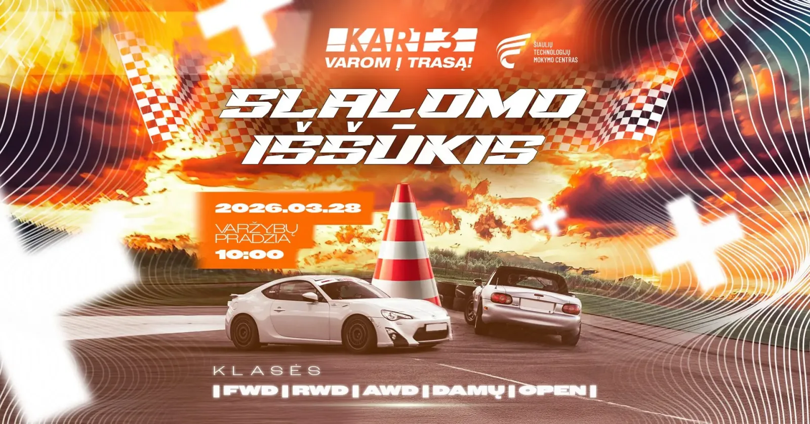 KART3 SLALOMO IŠŠŪKIS