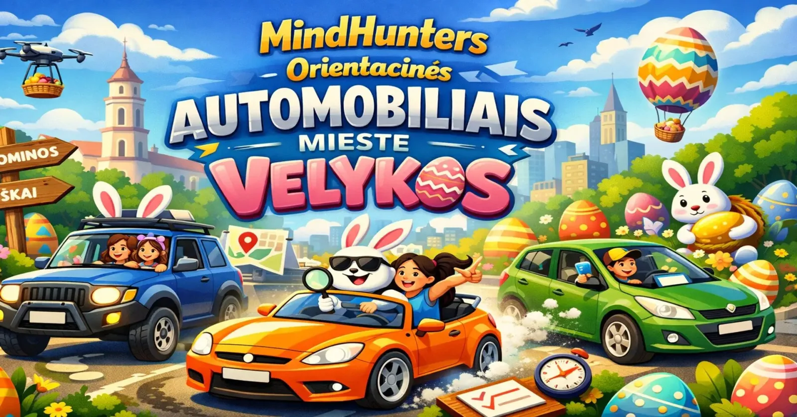 MindHunters Velykinių kodų paieška Lietuvoje 2026