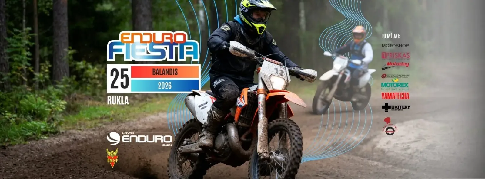ENDURO ŠVENTĖ 2026 – balandžio 25 D.