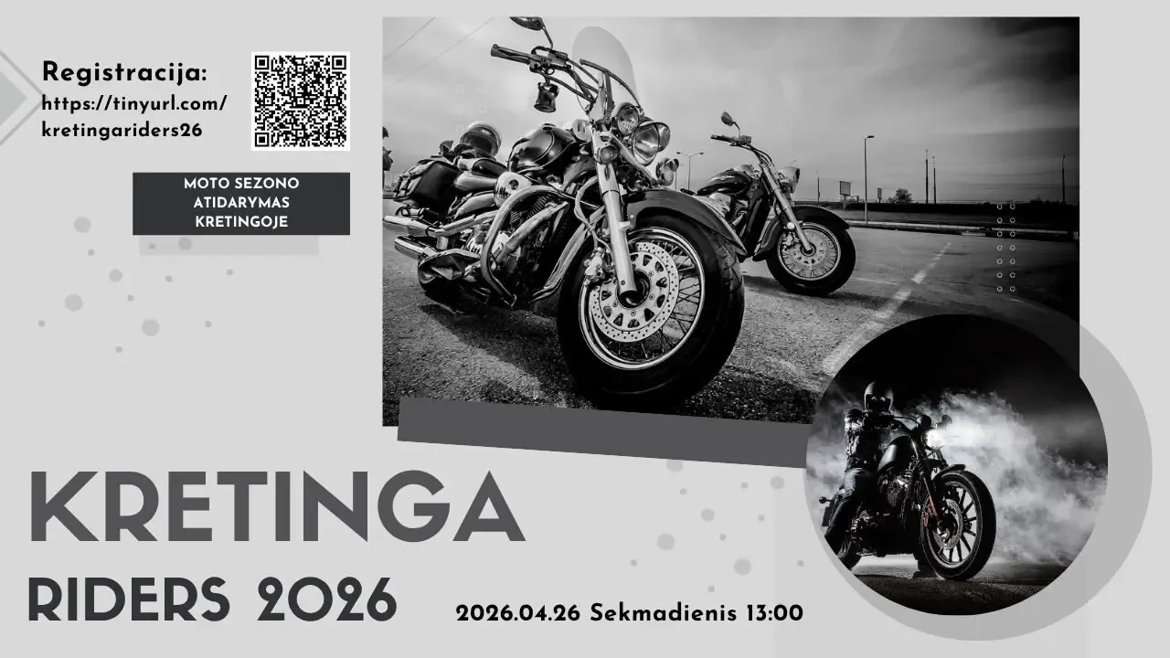 Kretinga Riders 2026 Moto Sezono atidarymas