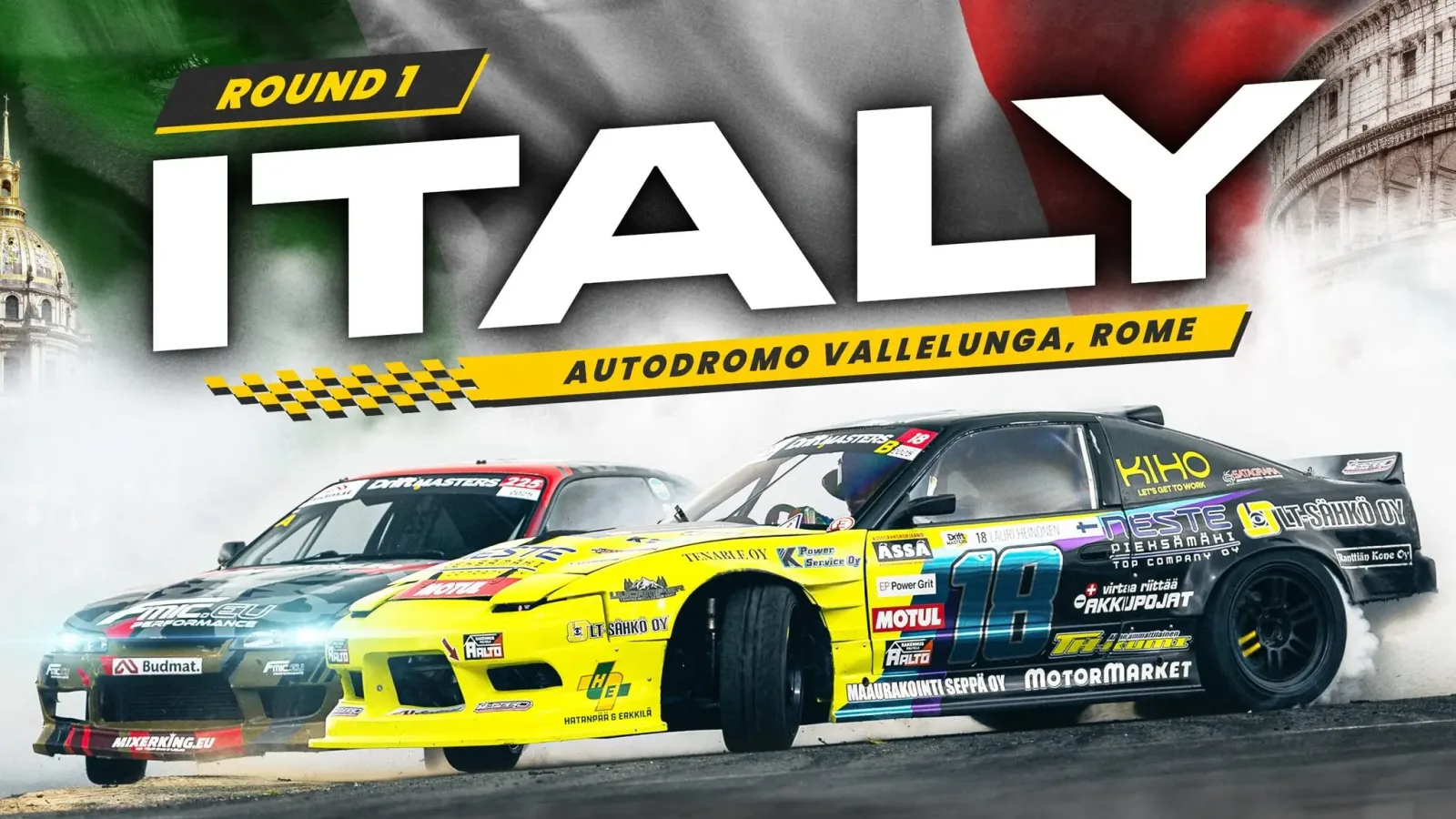 Drift Masters 2026 Round 1 Italy