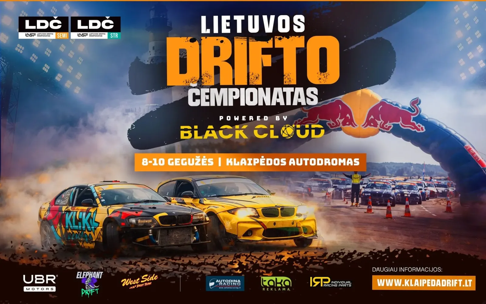 Lietuvos drifto čempionatas Powered by Black Cloud Pirmasis Etapas