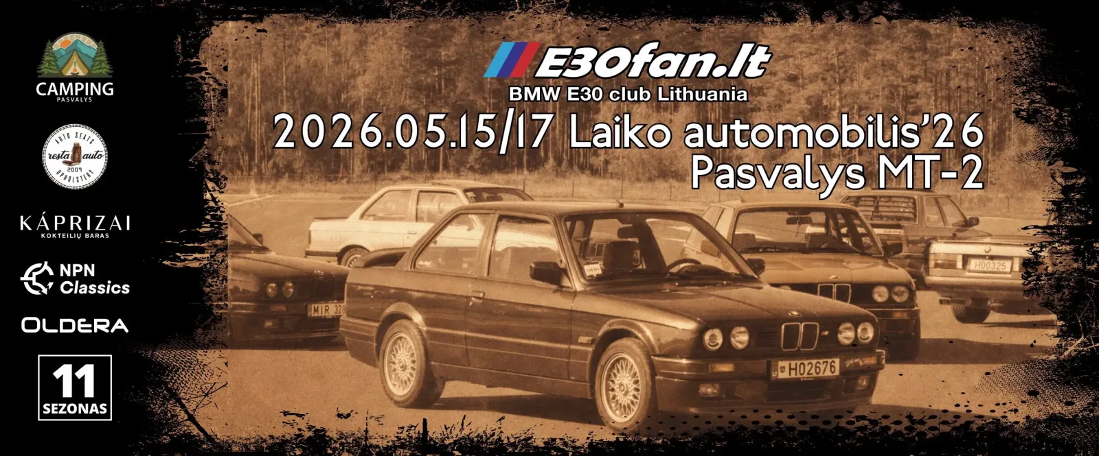 E30fan.lt laiko automobilis'26. Pasvalys MT-2.