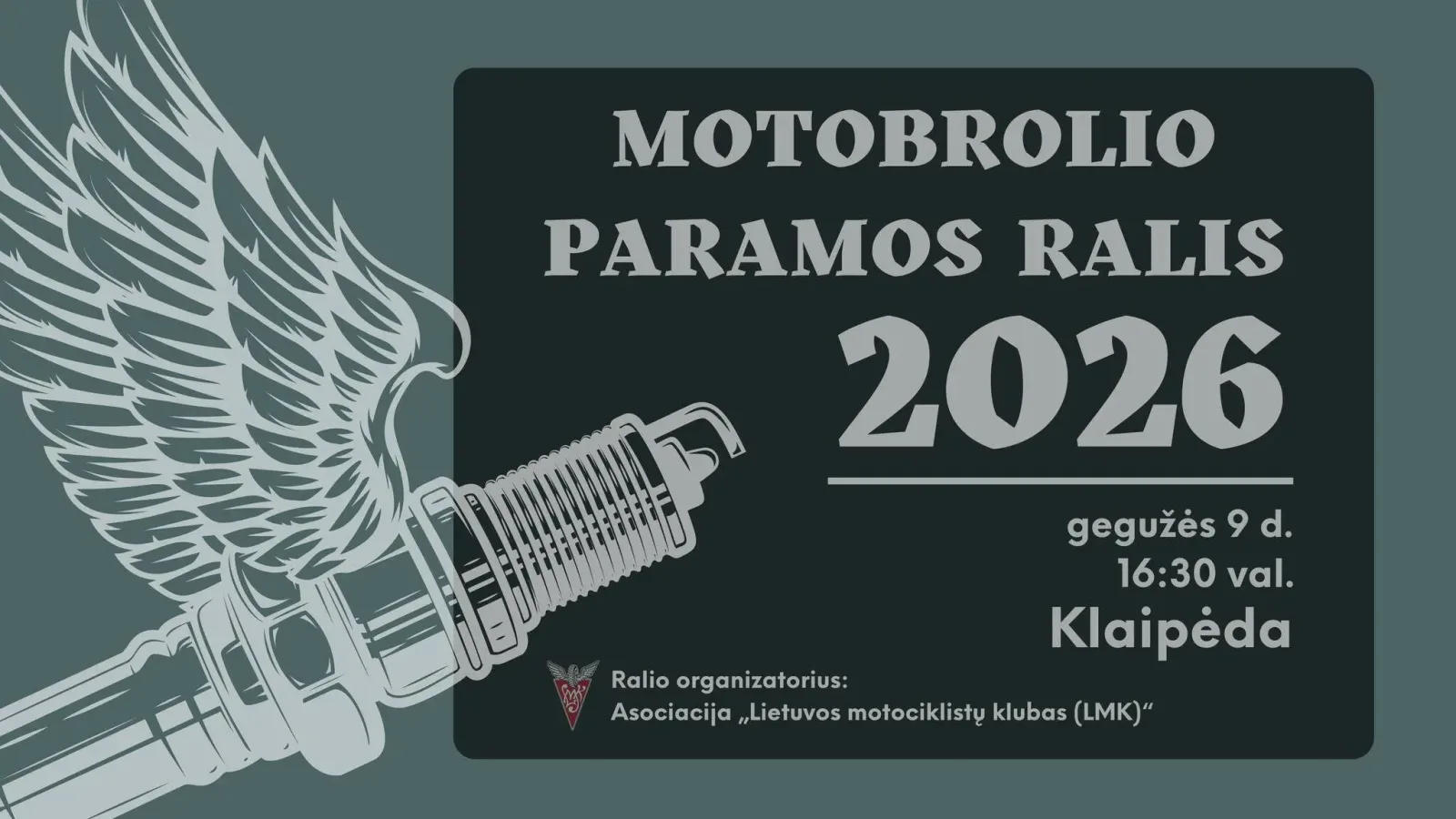 Motobrolio paramos RALIS 2026