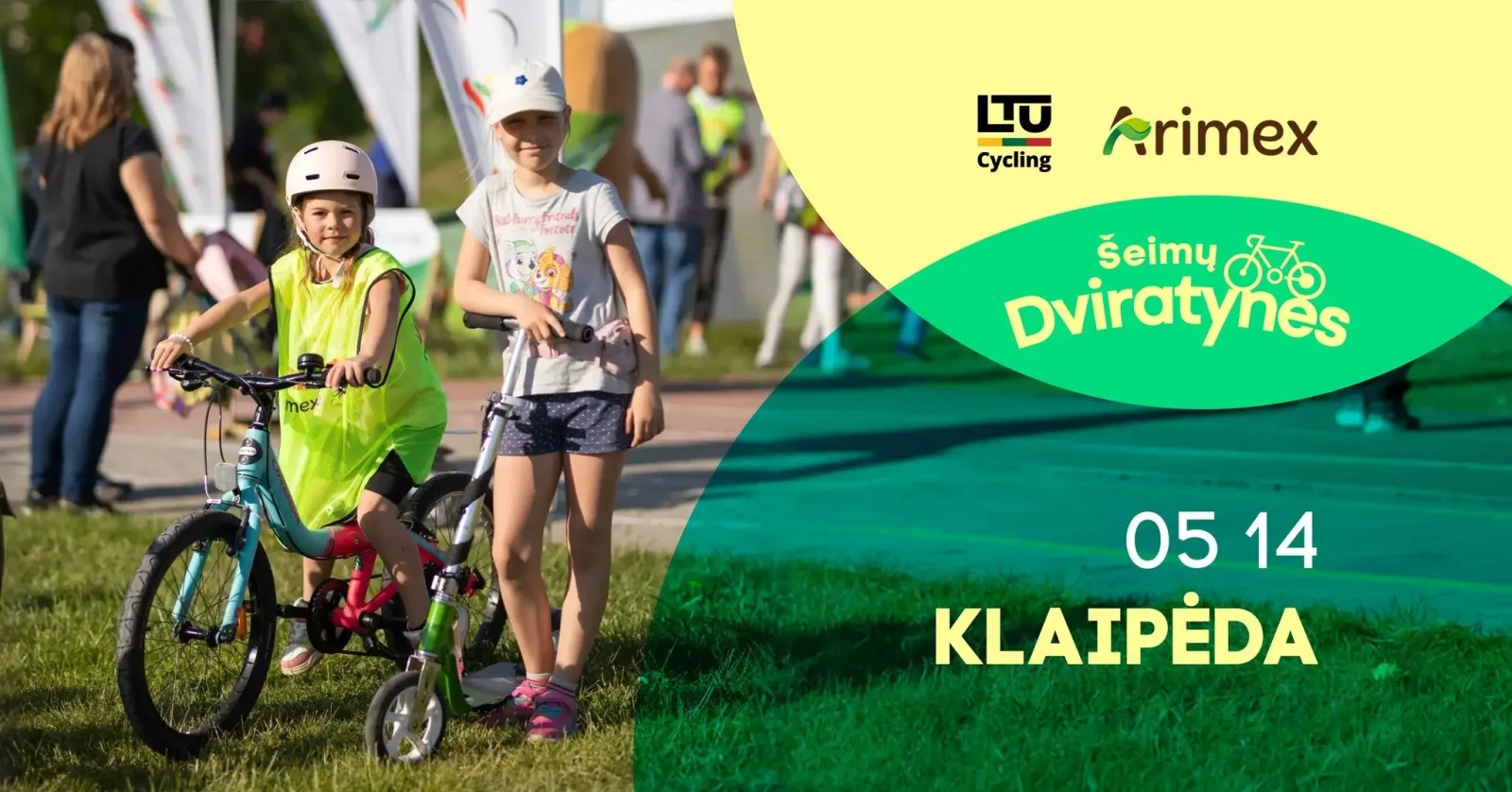 DVIRATYNĖS Klaipėdoje – dviračių šventė visai šeimai