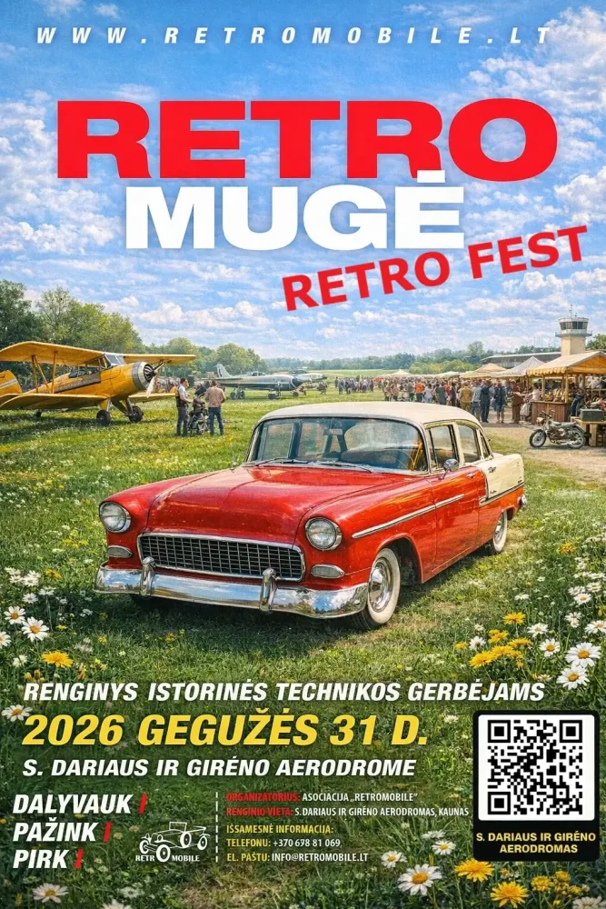 Retro Mugė 2026 05-31
