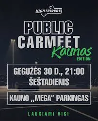 Public Car Meet Kaunas - NIGHTRIDERS
