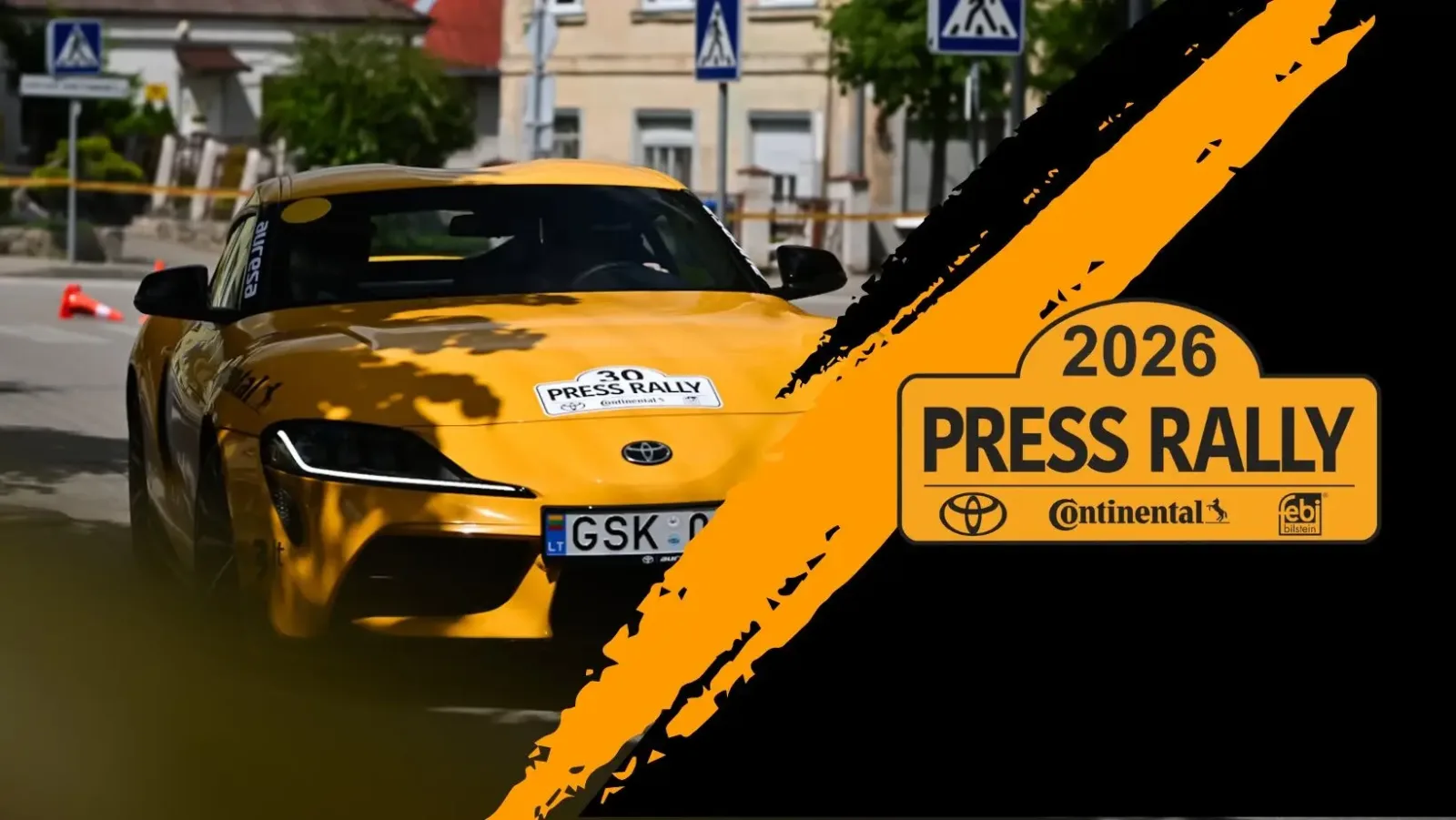 Press Rally 2026 varžybų atidarymas Molėtuose
