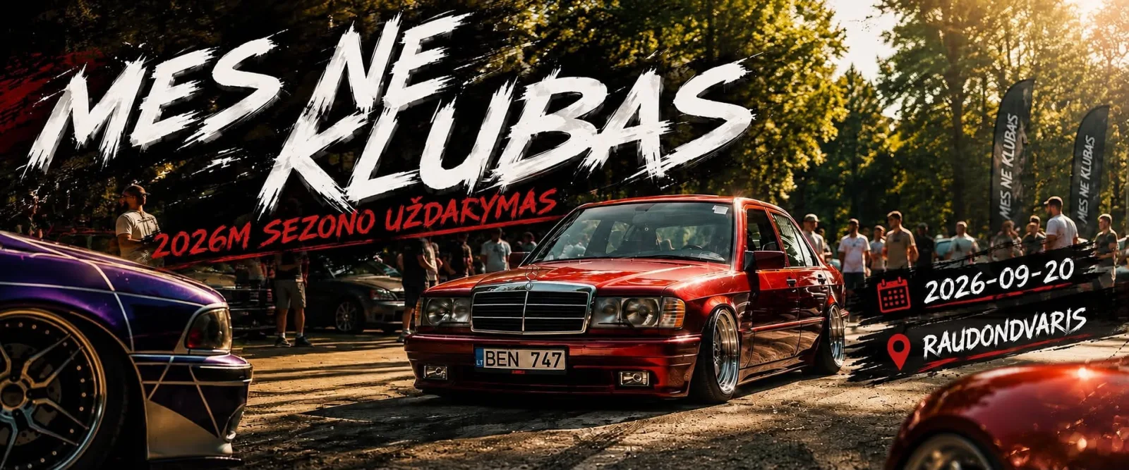 SEZONO UŽDARYMAS – MES NE KLUBAS