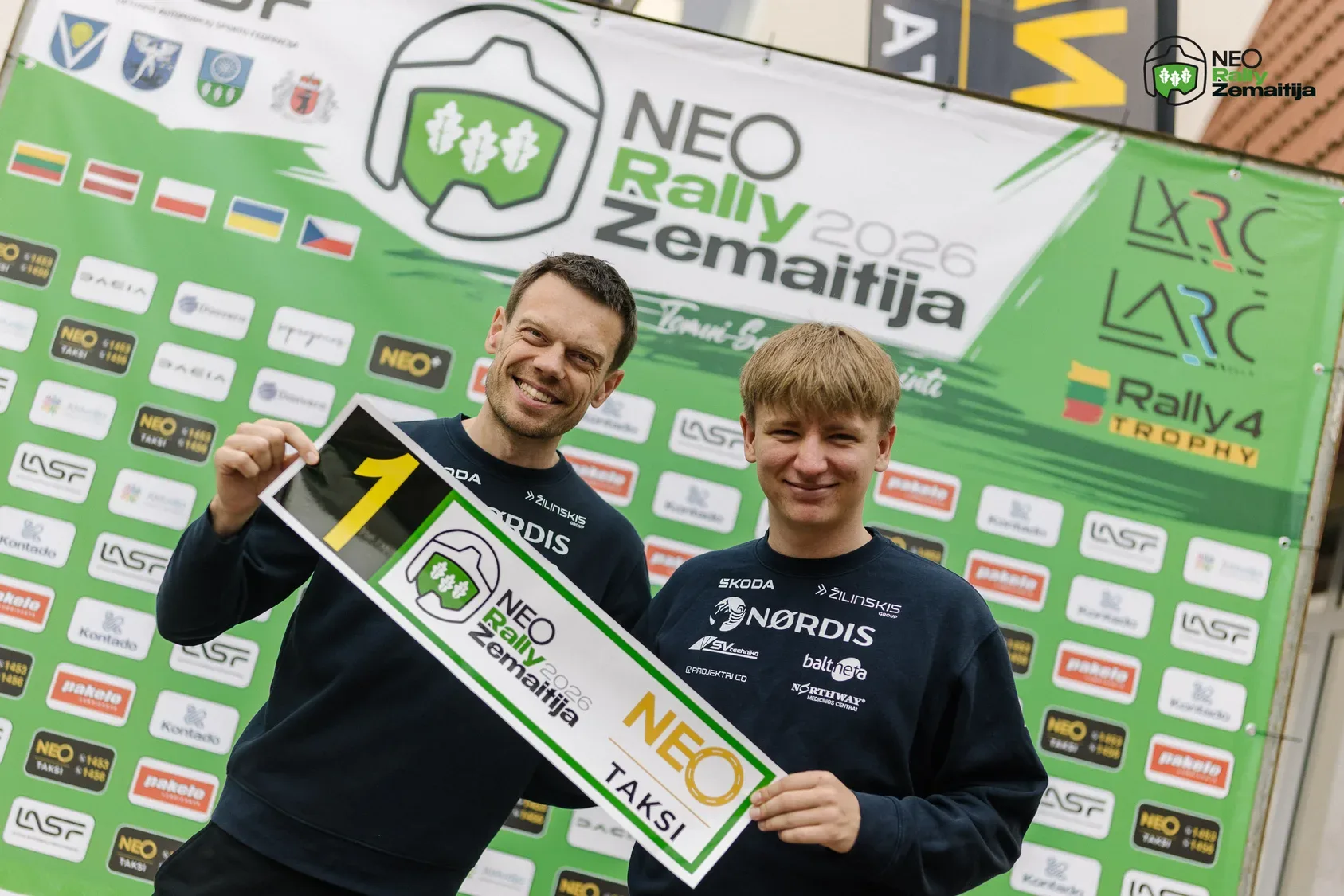 Naujas lenktynių vardas – „NEO Rally Žemaitija 2026“