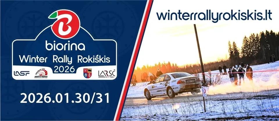 2026 m. Lietuvos automobilių ralio sprinto čempionato I etapas "Biorina"