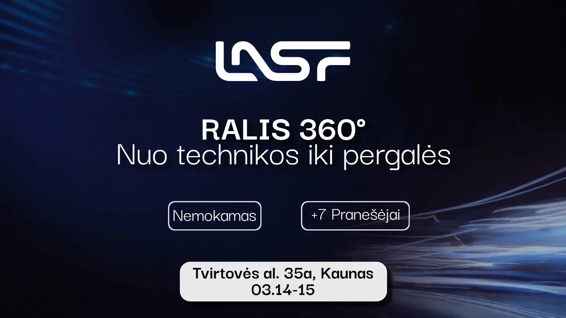 RALIS 360°: Nuo technikos iki pergalės