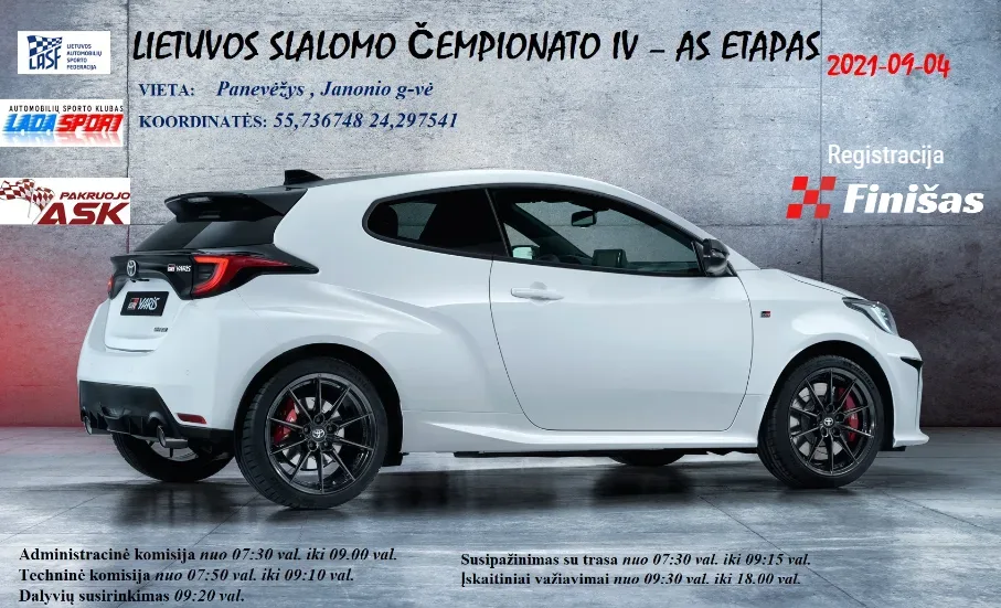 2021 m. Lietuvos automobilių slalomo čempionato IV etapas