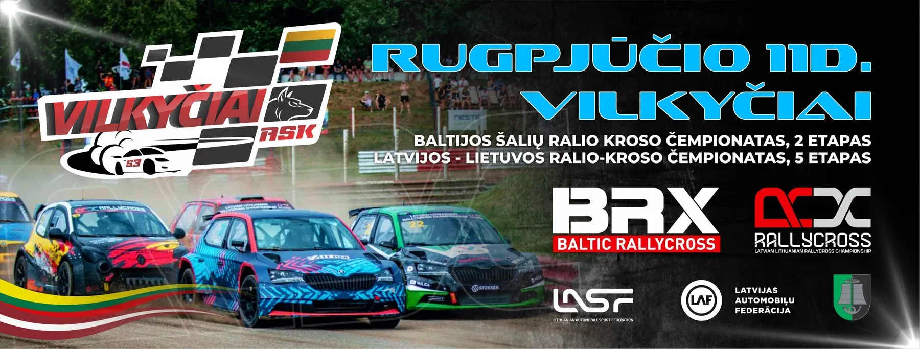 2024 m. Lietuvos - Latvijos automobilių ralio kroso čempionato V etapas