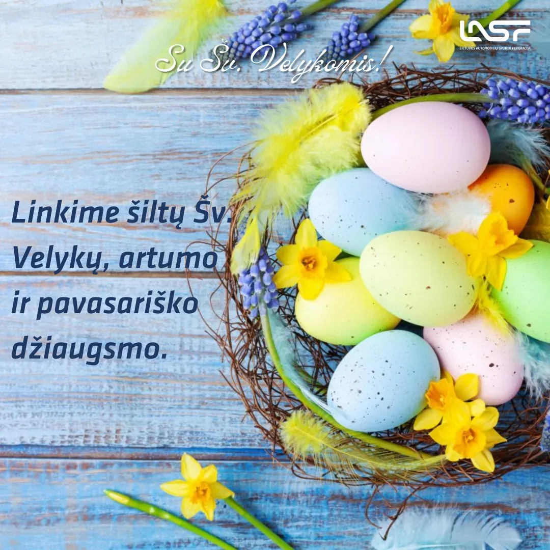 Su Šv. Velykomis!