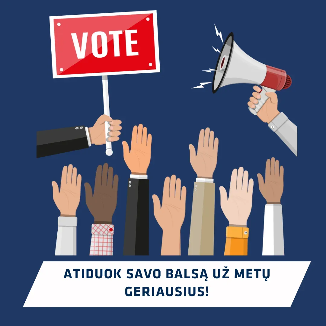 Kviečiame balsuoti už 2024 m. nominantus
