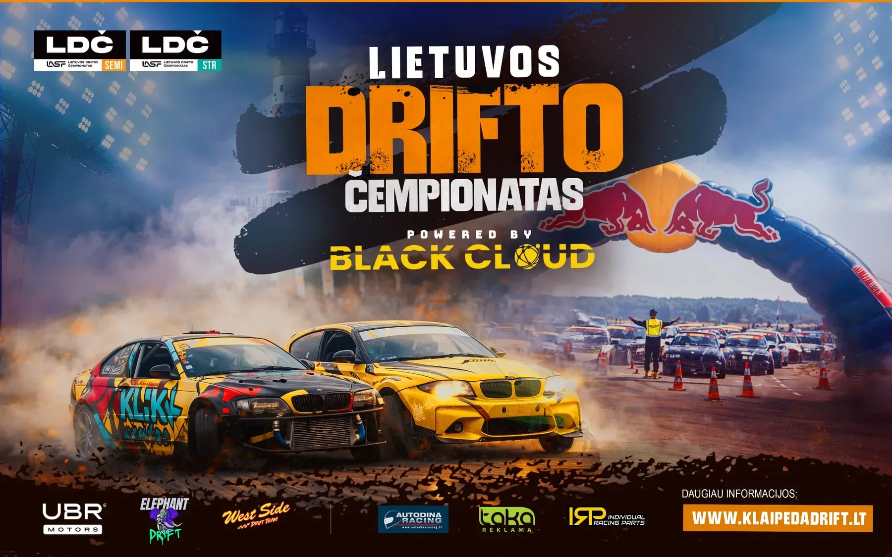 2026 m. Lietuvos drifto SEMI-PRO lygos čempionato I etapas, 2026 m. Lietuvos drifto STREET lygos čempionato I etapas "Black Cloud"
