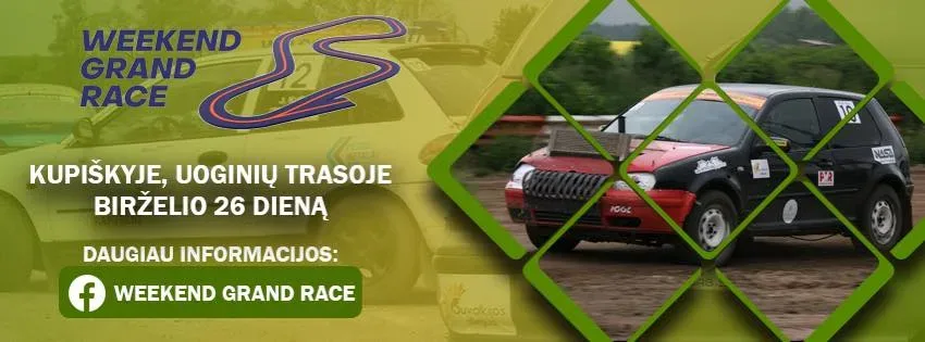 ATŠAUKTA !!! Weekend Grand Race II etapas