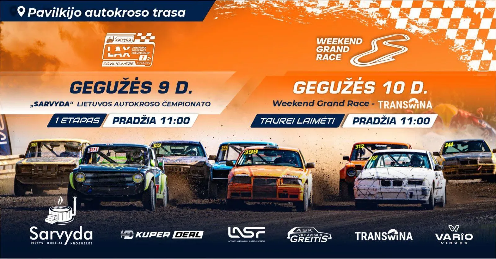 WEEKEND GRAND RACE TRANSWINA TAUREI LAIMĖTI