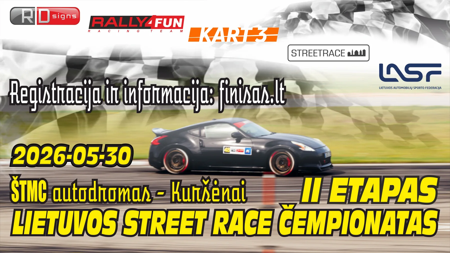 2026 m. Lietuvos automobilių Street Race II etapas