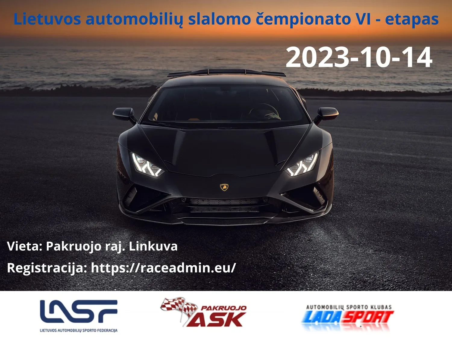 2023 m. LIETUVOS AUTOMOBILIŲ SLALOMO ČEMPIONATO VI ETAPAS