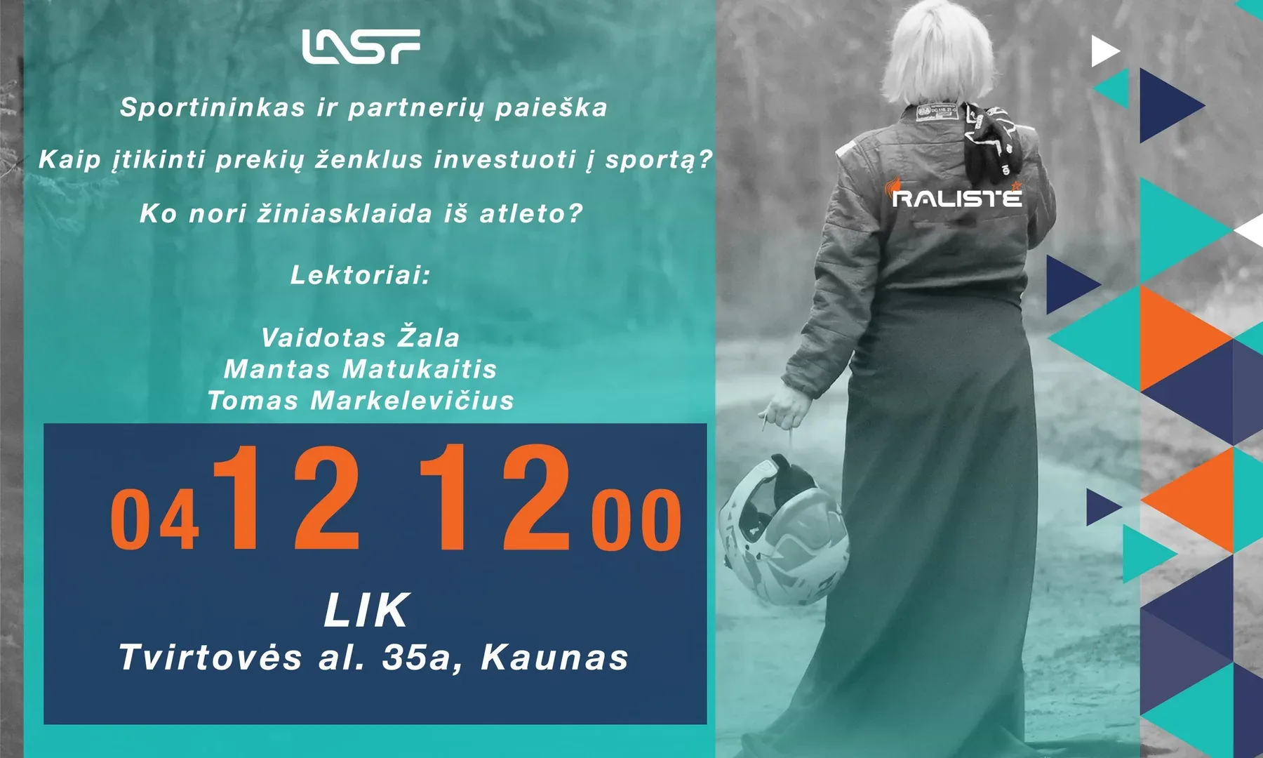 MRA: Sportininkas ir partnerių paieška. Kaip įtikinti investuoti į sportą? Ko nori žiniasklaida iš atleto?