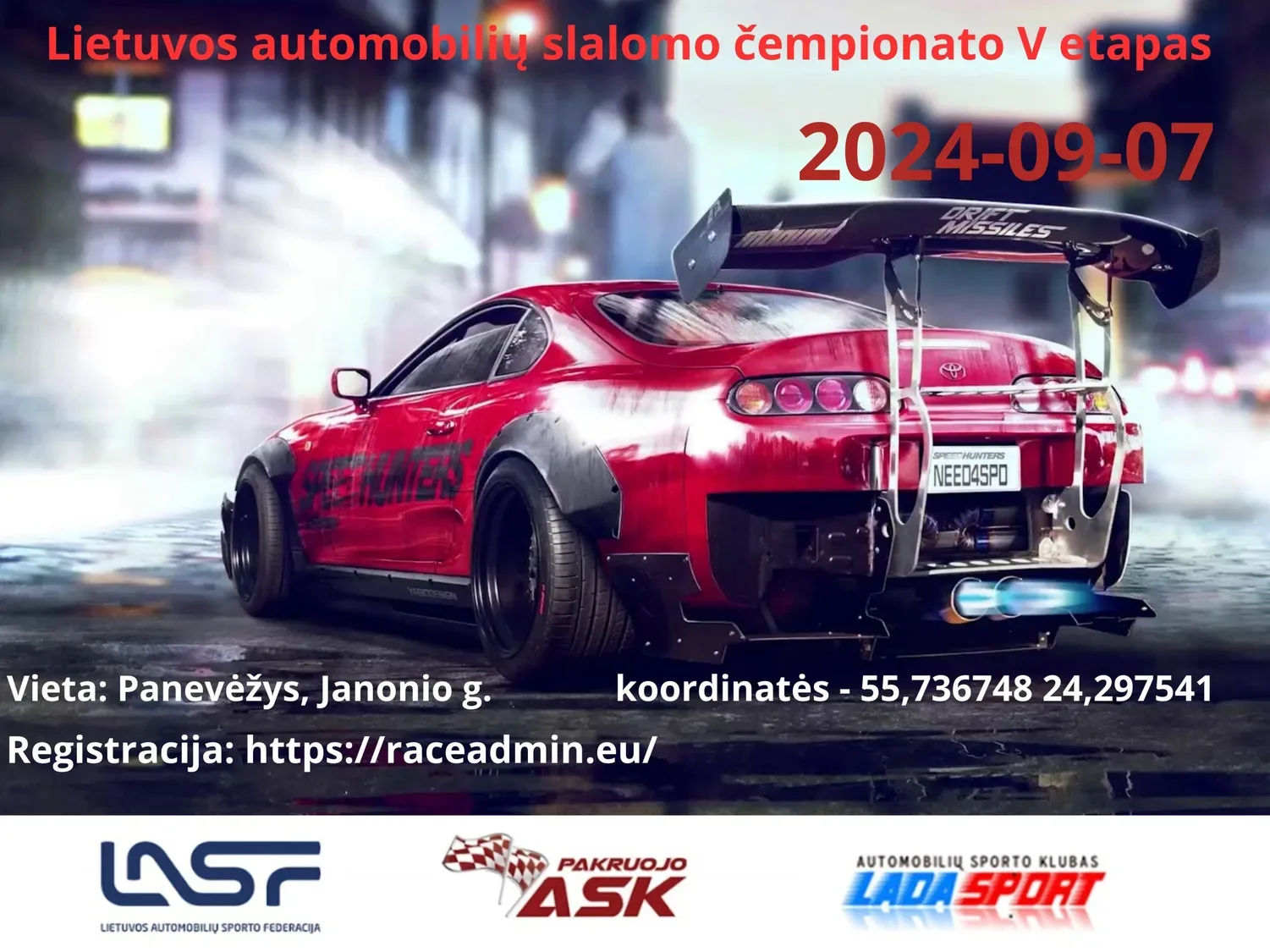 2024 m. Lietuvos automobilių slalomo čempionato V etapas