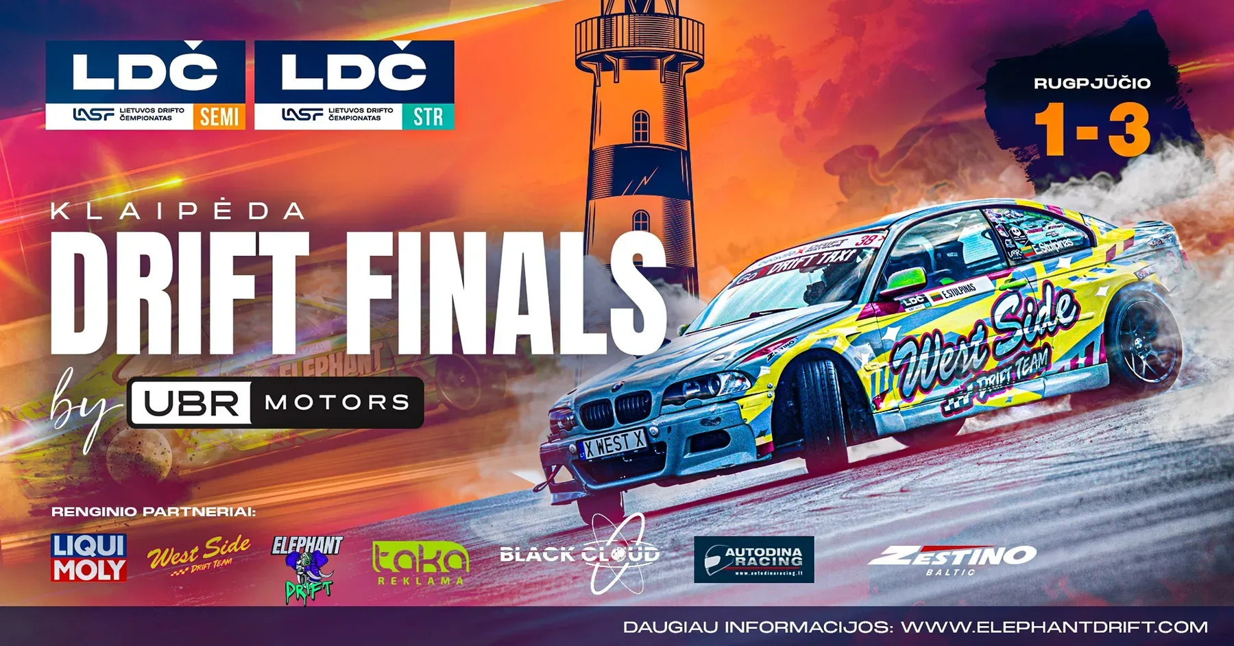 2025 m. Lietuvos Drifto Semi-PRO lygos čempionato IV etapas, Street lygos čempionato V etapas by UBR Motors
