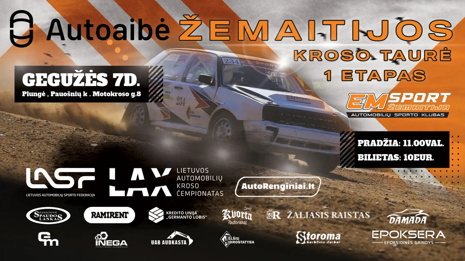 Lietuvos automobilių Žemaitijos kroso taurės I etapas