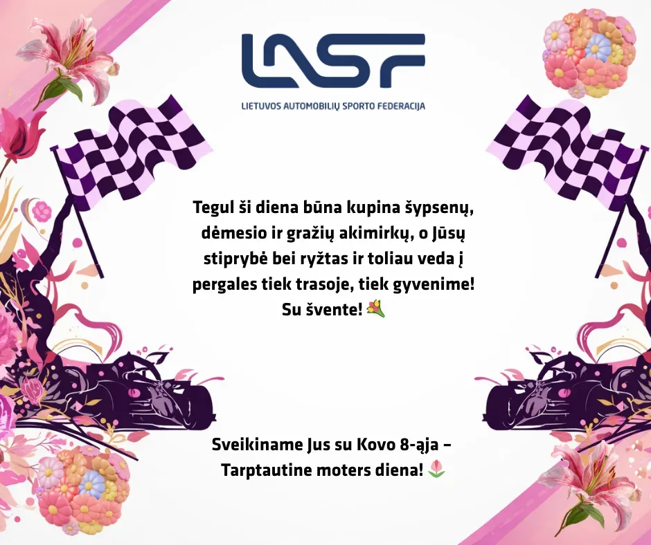 Sveikiname visas moteris su kovo 8 - ąja - Tarptautine moters diena!