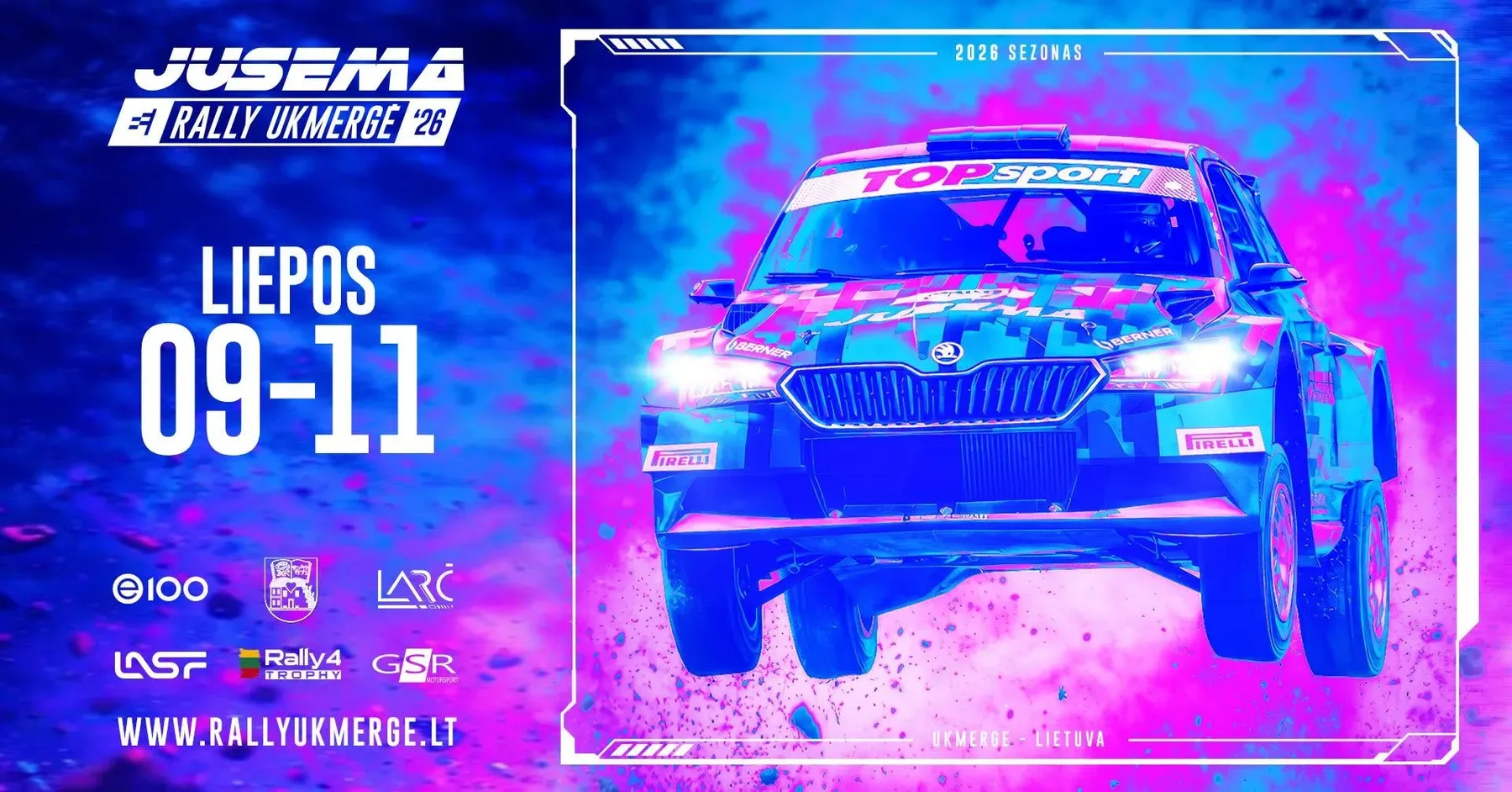 2026 m. Lietuvos ralio čempionato III etapas "Jusema Rally Ukmergė"