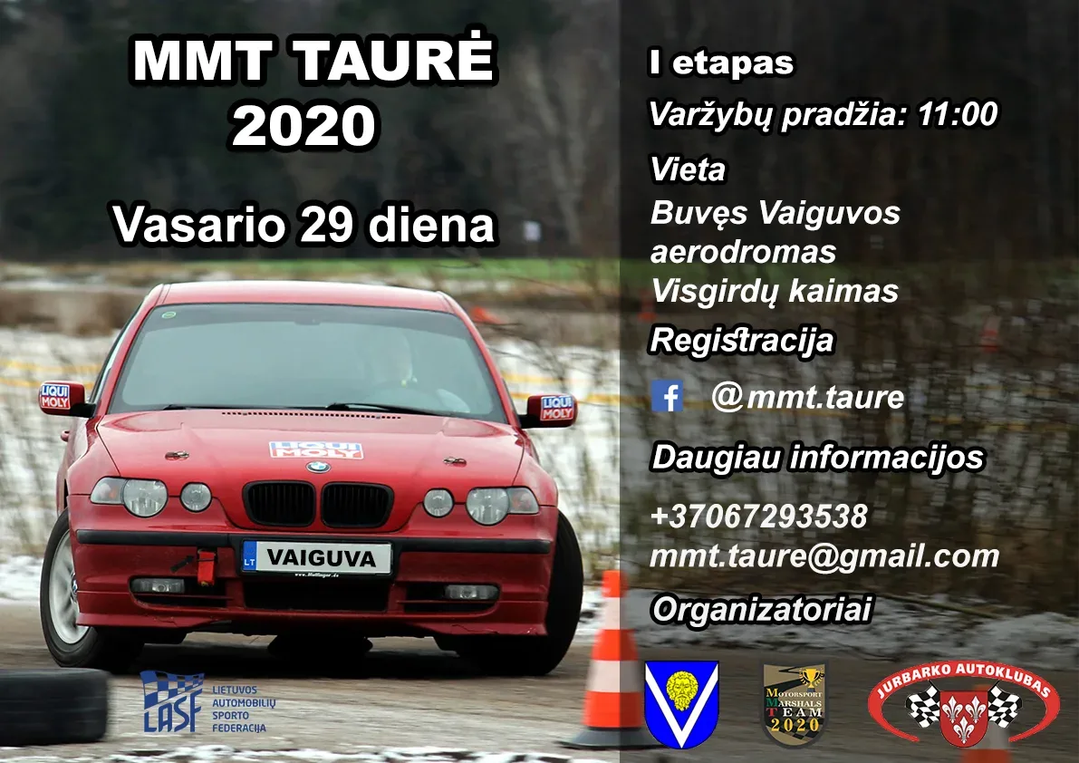 „MMT Taurė - 2020“ I etapas.