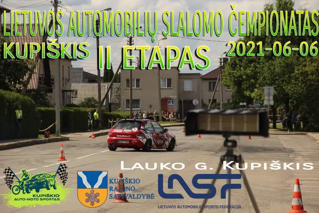 2021 m. Lietuvos automobilių slalomo čempionato II etapas